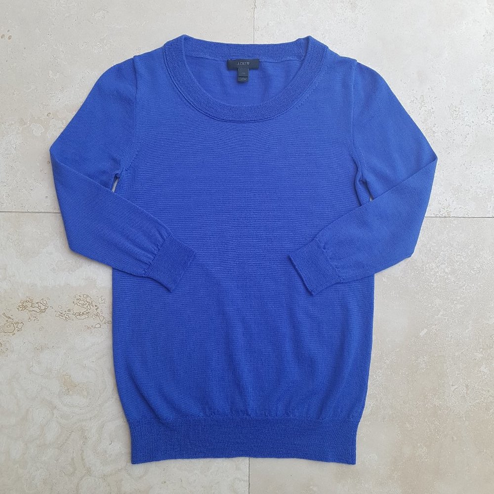 J.CREW Blue Tippi Sweater